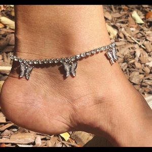 Silver Butterfly Anklet🦋